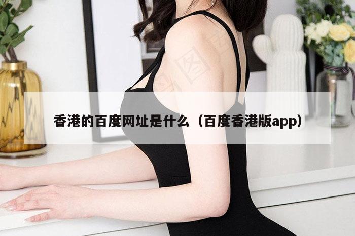 香港的百度网址是什么（百度香港版app）